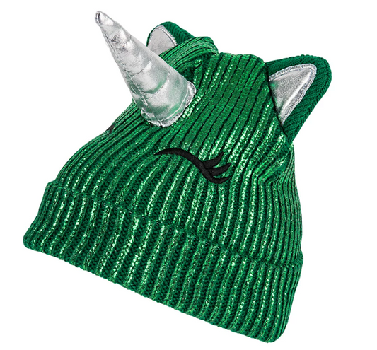 St. Patrick's Day Unicorn Beanie