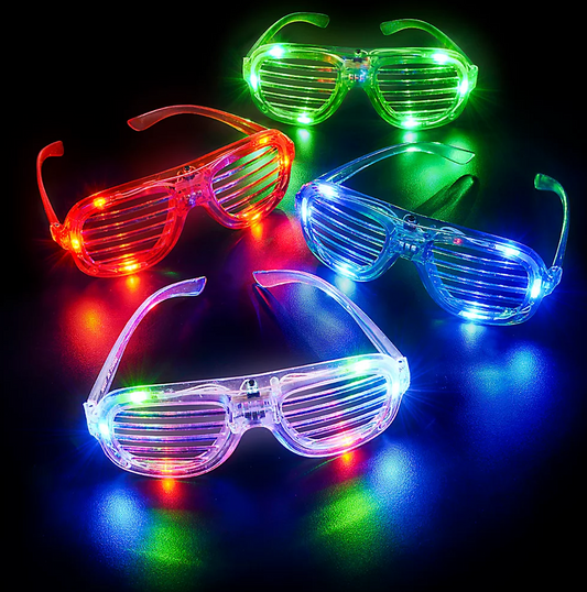 Light-Up Shutter Glasses (Dz)