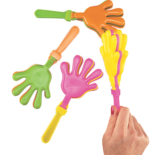 Multi-colored Hand Clappers (Dz)